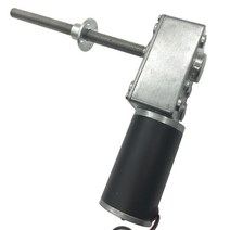 웜기어 감속기 서브모터 12 V 24 기어드 모터 나사산 M8 샤프트 긴 길이 116mm 전기 DC 감속기 ~ 470rpm, [16] 24v 470rpm, [05] Package E