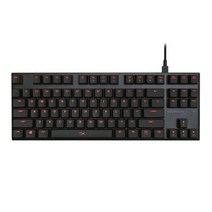킹스톤 하이퍼 X 앨로이 FPS 프로 유선키보드, Black + Red, HX-KB4RD1-US/R1, 텐키리스