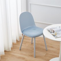 노아가구 아일랜드 식탁 에그 의자, 블루