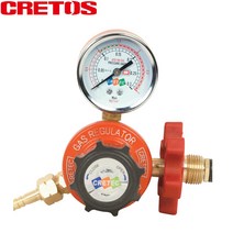 크레토스 LPG조정기 LPG게이지 프로판가스 레귤레이터 압력조절기 EX-705, 1개