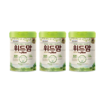 [리뉴얼] 파스퇴르 바른목장 원유 무항생제 위드맘 2단계 750g 3캔