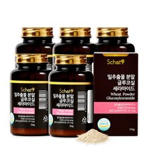 스캇나인 밀추출물 글루코실 세라마이드 티크 분말 글루타치온 150g, 5개