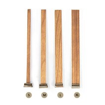 베이직 싱글 우드 나무 심지 (12개입) 탭포함 캔들 양초 DIY재료, XL