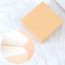 대용량 떡메모지 400매 포스트잇 무지 필기 노트 다이소, 색상, 우유색