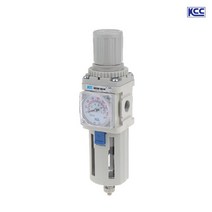 KCC 에어유니트 조립형(필터+레귤레이터) KAW401-04BDG-자동