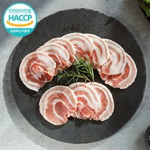 [참다올] [서울지역-오전주문 당일수령] 마장동 아그로수퍼 동그리 삼겹살 1kg, 상세 설명 참조