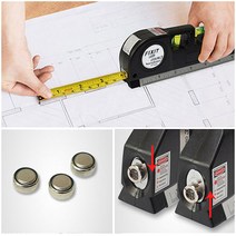 스마트 거리측정기 디지털 수직 수평 레이저 줄자, 단품
