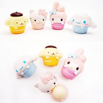 산리오립밤 마이멜로디 체리향 8g 캐릭터립밤 휴대용, 04-산리오립밤-마이멜로디, 1개