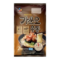 CJ 가쓰오우동 2인분 일본면요리 밀키트 466.6g, 1세트