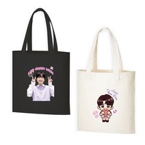 이찬원굿즈 이찬원 커스텀 국산 데일리 포토 에코백 효도선물 지인선물