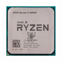 pc부품 AMD-Ryzen 5 2600X 3.6 GHz 코어 12 스레드 CPU 프로세서 YD260XBCM6IAF 소켓 AM4 라이젠 중고 씨, 한개옵션0