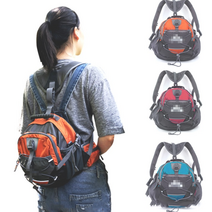 Makone 등산가방 여행용배낭 눈썰매 아웃도어 토트 겸 힙색 트레킹 등산백 트래블, 붉은색