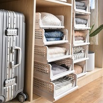 옷장안서랍장 슬라이딩 옷정리 적층 서랍형 옷장, 높은형