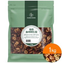 대추 슬라이스 건대추 말린대추 대추칩 슬라이드칩 1kg, 1개