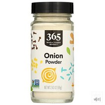 365 by Whole Foods Market Onion Powder 홀푸드마켓 어니언 파우더 양파 가루 2.43oz(69g) 4팩