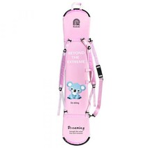 보드만두피 보드커버 백팩 숄더 충돌방지 보드날 커버 올인원 보드백, 핑크