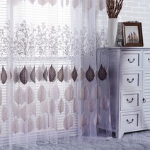 가림막파티션 공간분리 셀프 가벽 칸막이 섬세한 꽃 창 얇은 명주 그물 커튼 쉬어 드레이프 분배기 보일 거, 09 9
