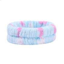 여성용 팔 부드러운 터치 요가 러닝 페이스 워시 손목 밴드 세안 스파 극세사 흡수성, Headband 4
