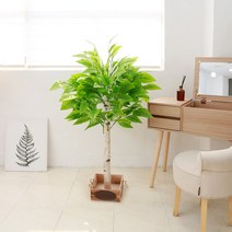 조아트 아레카 야자 인조나무 조화나무 소철 자작나무 벚꽃나무, 망고나무130CM