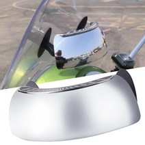 스즈키 버그만 650 400 125 200 2014-2019 범용 광각 180 도 백미러, 01 1 PC