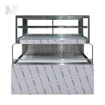 1500 콤비 쇼케이스 LED 화이트 쇼케이스 제과 케익 업소용 카페쇼케이스 베이커리 진열