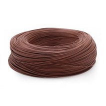 전선 PVC 절연 램프 조명 구리 케이블 LED DIY 라인 600V 2M/5M 24 22 20 18 16 14 12 10 8 AWG UL1015, [09] Brown, [01] 5m, [06] 12AWG