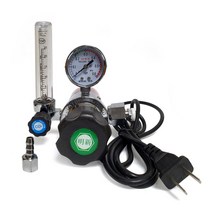 현대전기공구 Co2게이지 레귤레이터 TOP-R500 명신웰딩, 220V