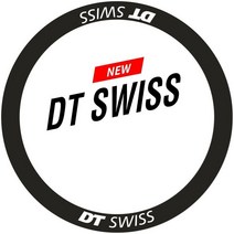 휠스티커 dt swiss 도로 자전거 데칼 용 두 바퀴 스티커 세트 자전거 mtb 스티커 사이클링 액세서리 데칼, 50mm-d-b 흰색