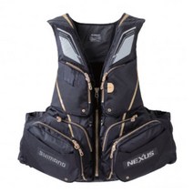 시마노정품 구명복 VF-121T 구명조끼 2XL, 레드