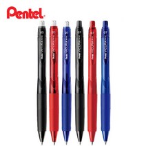 펜텔 비쿠냐X 유성볼펜 0.5 0.7 bx105/bx107, 0.5청색 12개입