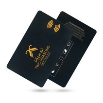 사용자 정의 인쇄 RFID PVC 카드 공유 연락처 13.56 MHZ 칩 스마트 NFC 명함, 1K byte