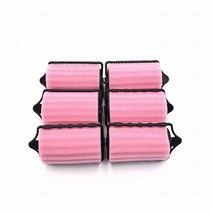 스폰지 헤어 롤 구르 프 앞 머리 셀프파마 세팅 대형