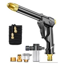 세차동호회 셀프세차 스노우 폼건 폼랜스 카샴푸세차 본품세트, 호스연결원터치커넥터