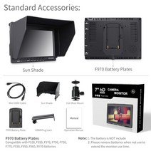 비디오믹서 스위처 Shotting IPS BMPCC LCD 모니터, CHINA, Standard Accessories