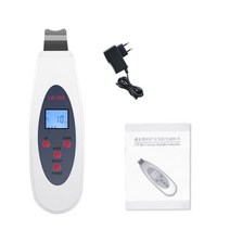 삭피기 갈바닉 진동클랜저 초음파 스킨 스크러버 딥 페이스 클리닝 머신 removefacial massager 초음파 필링 클린 톤 리프트 lw006, au-lw006
