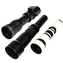 카메라 초망원 줌 렌즈 420-800 650-1300mm 망원렌즈, 펜탁스 블랙 렌즈 공식 표준