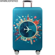 수학여행캐리어 26인치 16인치 23인치 27인치 30인치 캐리어 여행 가방 먼지 트롤리 케이스 먼지 증거 여행 액세서리 탄성 패브릭 수하물