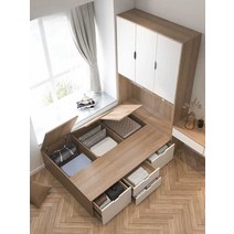 고시원침대 기숙사 미니 싱글 작은 단면매트리스 멀티싱글 1인용 무소음, 1800mmx1900mm