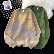 남성 가을 겨울 니트 브랜드 풀오버 스웨터 라운드넥 니트티 니트웨어 코디 최우식옷 올 데일리 캐주얼 봄 미우새 패션 주우재