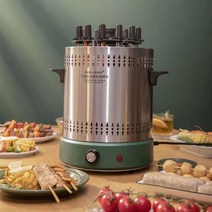 항아리 양꼬치기계 바베큐 12입 가정용 캠핑 자동기계 양꼬치 휴대용, 옵션1