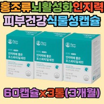글리세롤 세린 인지질 토코페롤 은행잎추출물 비타민E 하이브레인 깜박깜박 대두레시틴 레시친 플라보놀배당체 홍조류 주의력 이해력 집중력 뇌활성화 항산화 피부건강 포스타딜세린 수험생 입시생 50대남자선물