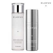 클라뷰 화이트 펄 토너+세럼 세트, 없음