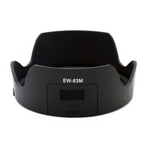 캐논 EW-83M 호환 렌즈후드 - EF 24-70mm F4L IS USM/EF 24-105mm F4L IS II USM 렌즈 전용 후드