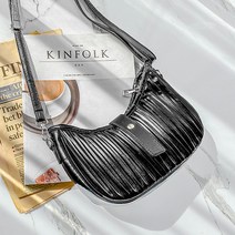 여성가방 주름 스티치 크로스백 숄더백 미니백 누비조 A2107