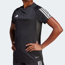 아디다스 여성 삼선 트레이닝 반팔티 런닝 웨이트 헬스 축구 다용도 데일리 운동복 티셔츠