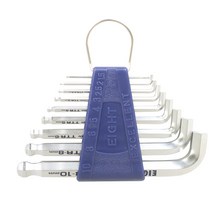 에이트 테파헤드렌치세트 TTR-S9 볼렌치 육각볼렌치 육각렌치 9PCS 숏트렌치 (1.5~10mm) 작업 수공구 카리스툴