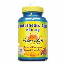 네이쳐스라이프 판토텐산 500mg 100정, 1팩