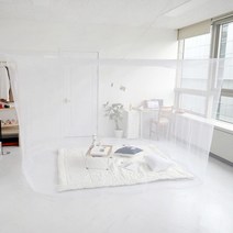 거실설치용 온가족사용 사각 텐트같은모기장 대형 미세촘촘망 통풍 숙면템 메쉬쉘터