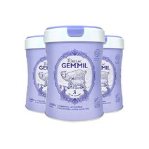 퓨어락 젬밀 산양분유 3단계 750g 3개 3캔