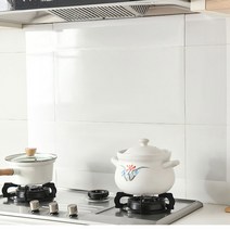 주방 오염방지시트지 60cm*5M 가스렌지벽면시공 주방시트지 타일 벽 방수시트 기름때 접착시트 쉬운탈부착, 오염방지투명시트지-5M